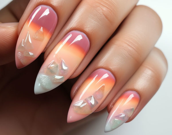 Manicure nail extension long